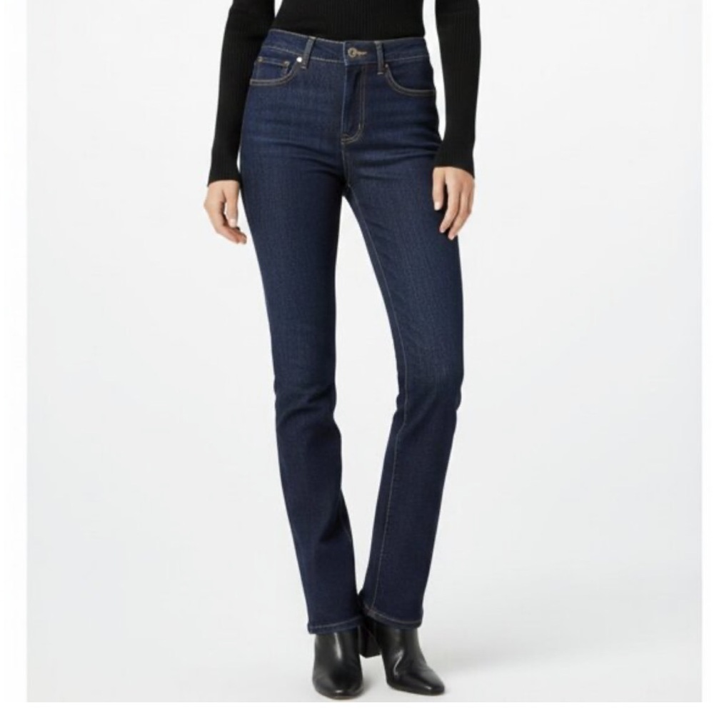 Oat Slim Bootcut Dark‎ Wash Denim Jeans